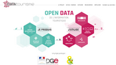 Logo Mise en service de la plateforme DATAtourisme 