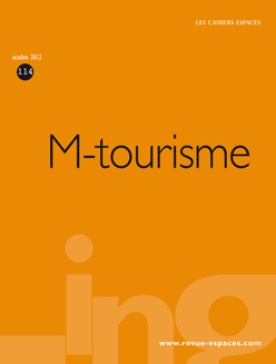 Logo Parution d'un numéro spécial dela revue Espaces sur le M - tourisme
