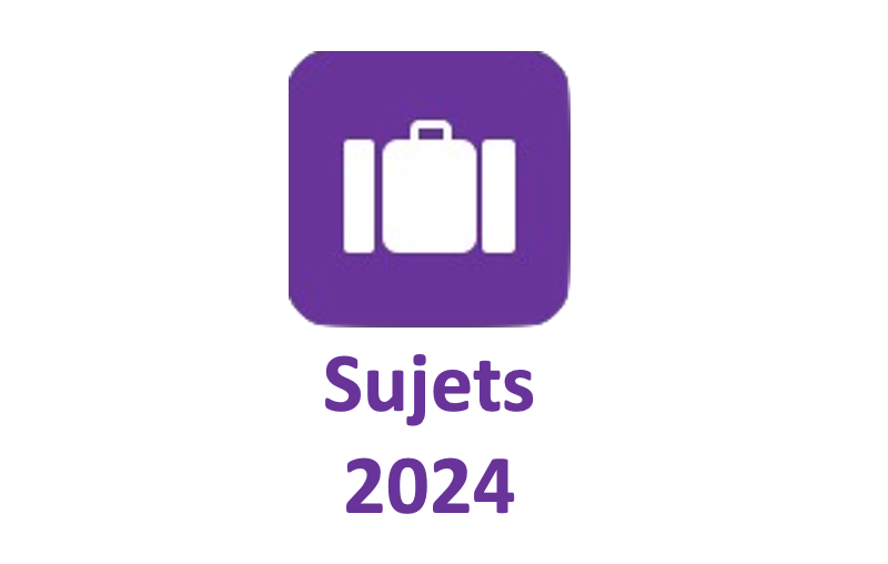 Logo BTS Tourisme 2024. Sujets d'examen - E5 - Élaboration d'une prestation touristique